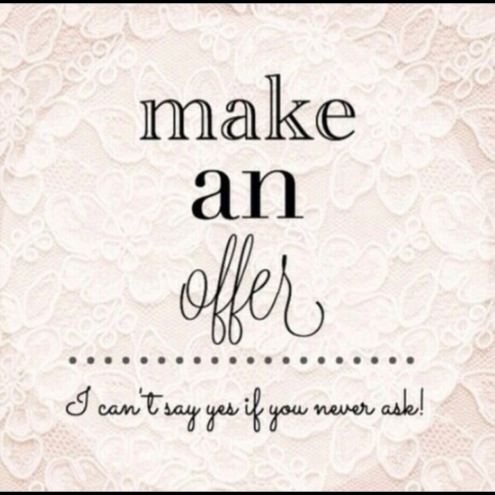 Make me an offer! 😊